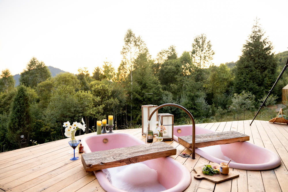 Idées pour aménager un coin spa extérieur relaxant